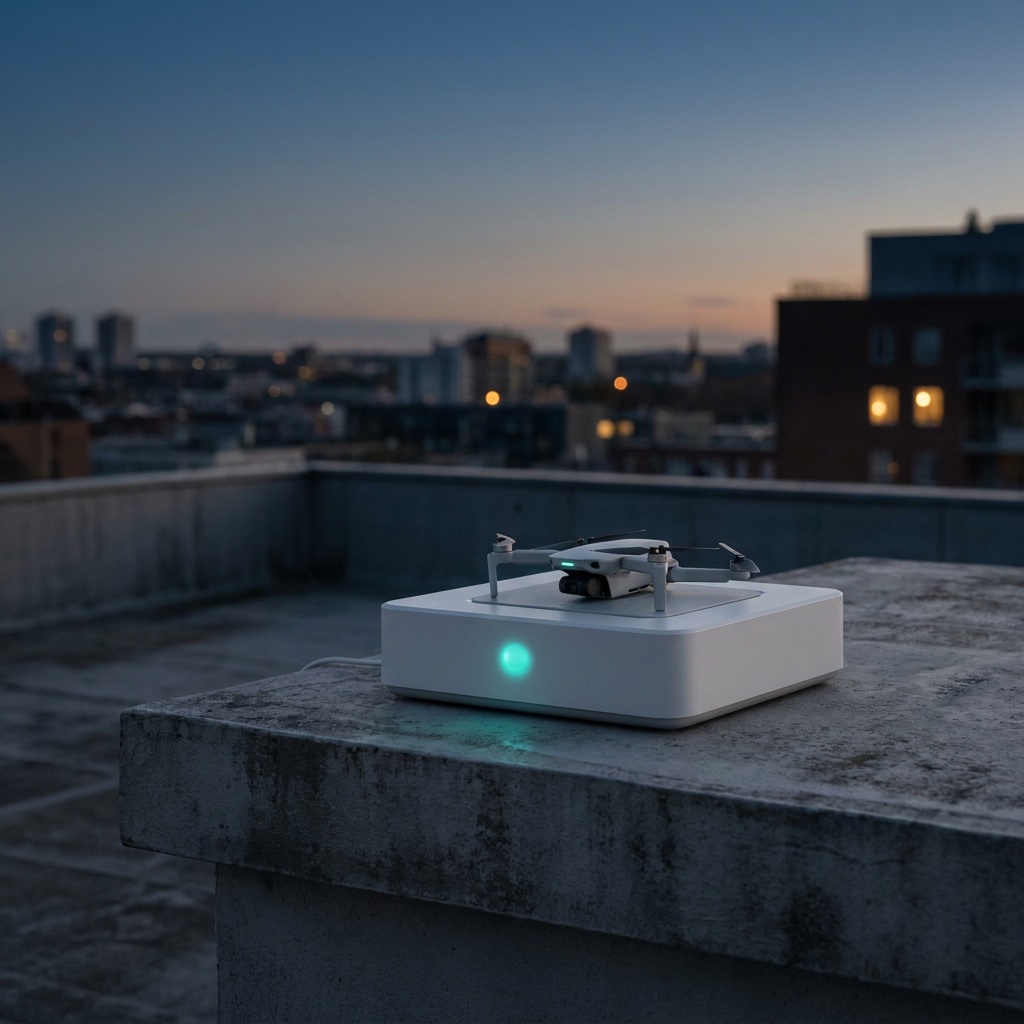 AERO charging dock on site
