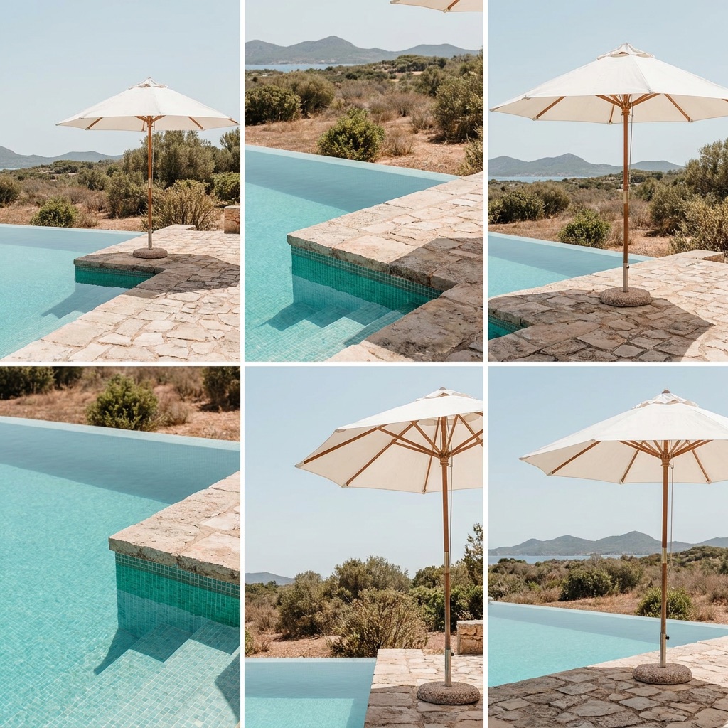 The Tower suite, with private terrace above the pool