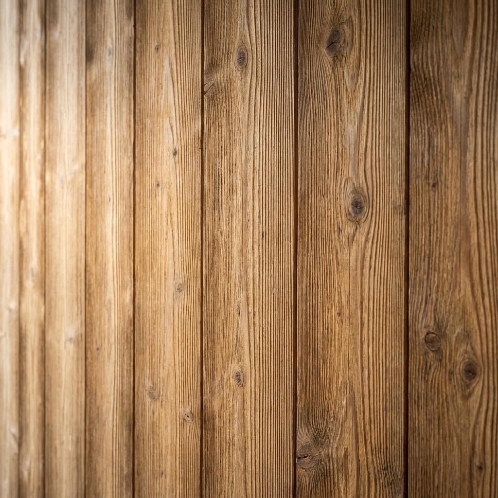 Close detail of warm larch timber cladding