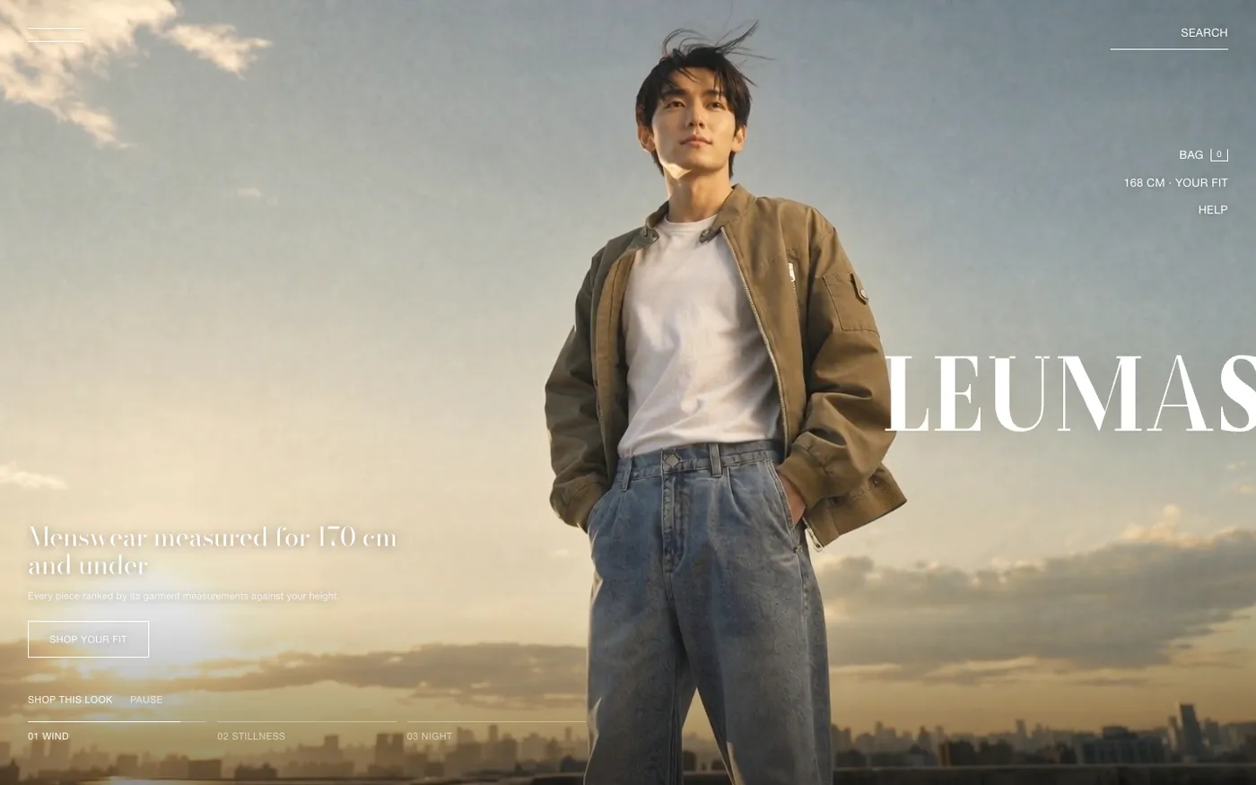 Leumas — menswear store for men 170 cm and under, at leumas.ca